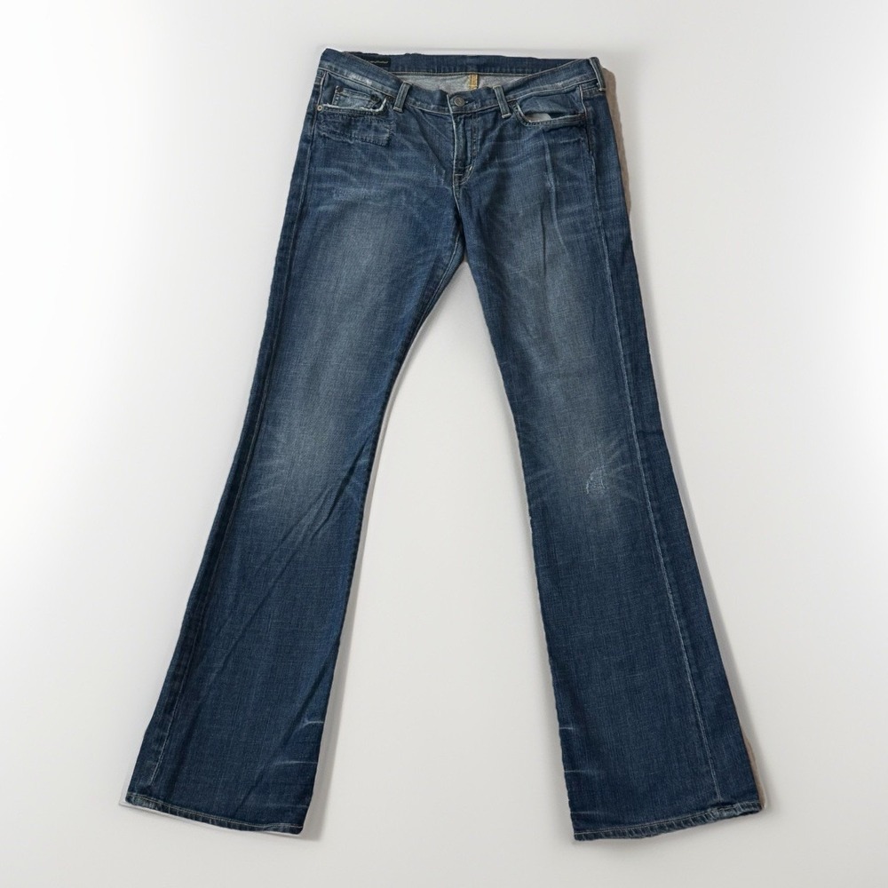Citizens of Humanity Boho #111 Women's Sz 31 Low Rise Bootcut Med Wash Jeans USA